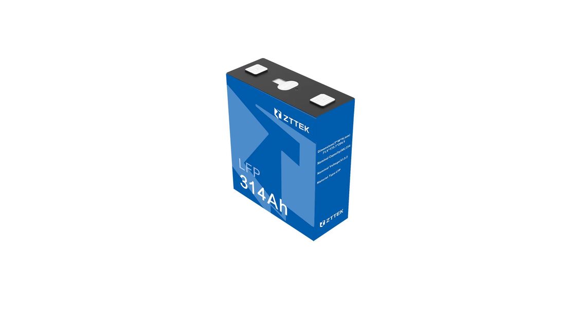 3.2V 314Ah लिथियम बैटरी सेल रिचार्जेबल एनर्जी स्टोरेज CE IEC62619 CB प्रमाणित