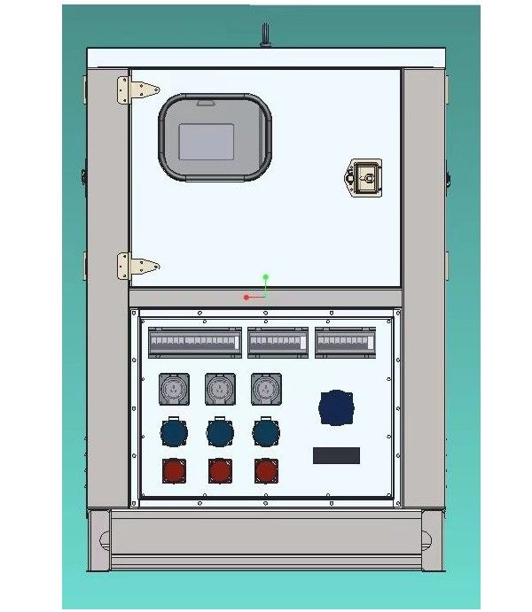 पोर्टेबल एनर्जी स्टोरेज बैटरी सिस्टम डिवाइस किराए के लिए 50hz 70kw 140kwh