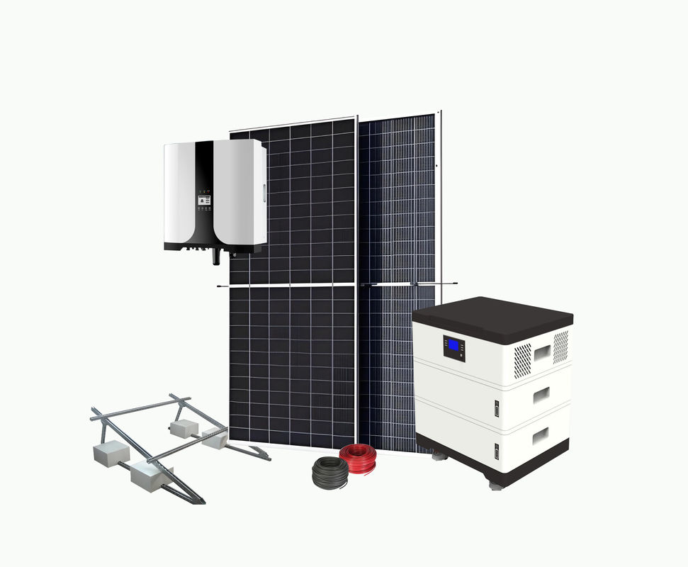 LFP भंडारण के साथ कुशल ऑफ-ग्रिड माइक्रोग्रिड 8kw 14kwh AC 1phase 220V आउटपुट